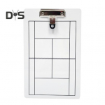 Dry Erase Tennise treenerite l&otilde;ikelaud Kahepoolne tennise taktikaline valge tahvel markerpliiatsiga tennisetreeningu jaoks valge