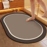 &Uuml;likiiresti kuivav libisemiskindel vannimatt &ndash; pehme pol&uuml;esterist du&scaron;imatt vannituppa, magamistuppa, k&ouml;&ouml;ki ja pesuruumi, du&scaron;i lisatarvik 50X80cm