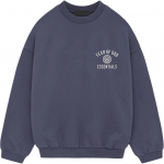 Fear of God Essentials fliisist &uuml;mmarguse kaelusega top meestele, v&auml;rvus Marine Blue, kood 192HO246264F M