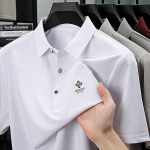 Polo S&auml;rk &Auml;ri Vabaaja Meeste Rev&auml;&auml;r L&uuml;hikeste Varrukatega K&otilde;rge M&otilde;istusega Mitte-Triigitav Hingav T-S&auml;rk Keskmine &Uuml;laosa 4XL