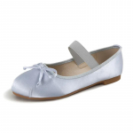 Naiste Mary Jane'i kingad, &uuml;mmargune varvas, suurema suurusega naiste kingad, vibu, siidist, satiinist balletist, kevadiseks s&uuml;giseks jalatsid Zapatos De Mujer 33