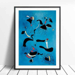 Graffiti plakat Abstraktne l&otilde;uendimaal Moodne kodu seinakaunistus Pilt raamita kunstiprindid seinale ilma raamita 21*30cm