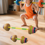 Laste m&auml;nguasjad Hantlid ja kangid Reguleeritava raskusega J&otilde;usaal Fitness J&otilde;utreening Sensoorne Deep Colors