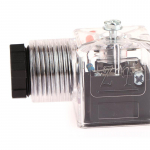 1 tk Dc24 solenoidspiraali pistik h&uuml;drauliline klapp l&auml;bipaistva pingega universaalsed tarvikud