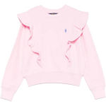 Polo Ralph Lauren &Uuml;hev&auml;rviline &Uuml;mmarguse Kaelusega Pikkade Varrukatega Laste T-s&auml;rk Hele-Roosa 313957719-003 XL