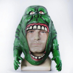 Naljakas Ghostbusters Slimer Mask Cosplay Latekskiiver Peakate Halloween Karneval Kost&uuml;&uuml;mim&auml;ng Purimipeo Kost&uuml;&uuml;mi Rekvisiidid roheline