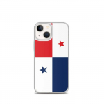 Coque iPhone &ndash; Drapeau Panama &ndash; iPhone 13 mini &ndash; Supp &ndash; Mitmev&auml;rviline &ndash; Vertikaalne