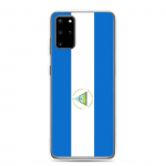 Coque T&eacute;l&eacute;phone &ndash; Samsung &ndash; Galaxy S22 &ndash; Drapeau Nicaragua &ndash; Supp &ndash; Mitmev&auml;rviline