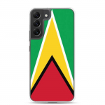 Coque T&eacute;l&eacute;phone &ndash; Samsung &ndash; Galaxy S10e &ndash; Drapeau Guyana &ndash; Souple &ndash; mitmev&auml;rviline
