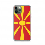 Coque T&eacute;lephone Drapeau Mac&eacute;doine du Nord &ndash; iPhone 11 Pro
