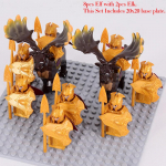 8 tk/partii Haldjad S&otilde;dur Orkid Armee Figuurid LOTR Armor Guard S&otilde;dalane Vibulaskja Keskaja R&uuml;&uuml;tlid Ehitusklotsid Klotsid m&auml;nguasjad kingitused