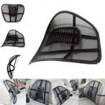 Masseeriv tuulutusv&otilde;rk nimmeosa alaselja trakside tugi Autoistme tooli padi must