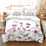 Tr&uuml;kiga Pulmakomplekt Kodutekstiil Super King Suurus Tekikott 240x220 Lill Jacquard Voodipesukomplektid Kahekohaline 3 tk EU single(135x200cm)