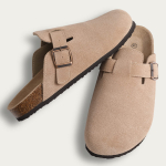 Moodsad Kidmi Naiste Suede Klounid Sussid Meeste Klounid Sussid Klassikalised Naiste Muulad V&auml;litingimustes Rannasandaalid Libisemiskindlad Puhkuse Basseini Klounid Slaidid 37 beige