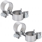 rahulik soov Harley Davidson Mootorratta Summuti Summuti Riba Toru V&auml;ljalaskeklamber Roostevaba 1,75 4tk &Uuml;hilduv