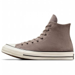 Converse Chuck 70 High Heritage Color Suede - Pure Pumice Unisex Tossud Grey Cave-Green Egret A09476C 46.5