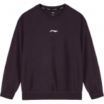 Li Ning CBA Kevad ja S&uuml;gis Lihtne Mood Nahas&otilde;bralik Hingav &Uuml;mara Kaelusega Pullover Kapuutsiga Pusa Unisex &Uuml;laosad &Ouml;&ouml;-lilla AWDVF67-1 3XL