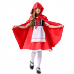 Laste t&uuml;druku Halloweeni V&auml;ike Punam&uuml;tsike kost&uuml;&uuml;m Esituskost&uuml;&uuml;m Printsessi kleit Kleidi komplekt 110