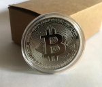 Loov Suveniir Kullatud Bitcoini M&uuml;ndi Kollektsioneeritav Suurep&auml;rane Kingitus Kunstikollektsioon F&uuml;&uuml;silised M&auml;lestuslikud Kuldm&uuml;ndid Kollektsioneeritavad h&otilde;be