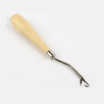 Hot sale 1Pc Latch Hook Rug Kits DIY Latch Crochet Hook Wooden Handle Needle Puller Tool for Canvas Mat Rug Craft Handmade Tools