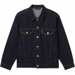 Levis SS25 Uusaasta Piiratud V&auml;ljalase Kahe Taskuga Disain N&ouml;&ouml;pkinnitusega Teksasjakk Meeste jakid Tume-sinine 003ZN-0000 S