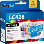 TRAHOO-LC426 Cartouches d'encre pour Brother LC426 LC-426 LC426VAL Compatible pour Brother MFC-J4335DW MFC-J4340DW MFC-J4535D[J147]