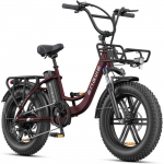 V&eacute;lo &eacute;lectrique - ENGWE - L20 BOOST - 20 pouces - Autonomie 140 km - Moteur 250 W punane