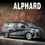 LYZRC Uued suured 1/18 Alphardi sulamist autod mudeli m&auml;nguasja uks avatud simulatsiooniga MPV autom&auml;nguasjad koos heli ja valgusega tagasit&otilde;mmatav s&otilde;iduk poistele kingitused must