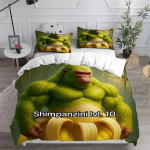 Ai Itaalia Aju M&auml;danik Tung Tung Sahur Voodipesukomplektid Voodikate Tekk Tekikott Padjap&uuml;&uuml;r 2-3 Osaline Komplekt Kodu Sisustus US Full(200x230cm)