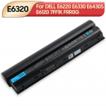 E6320 Asendusaku Dellile E6220 E6330 E6430S E6120 7FF1K FRR0G 5605mAh