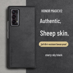 Honor Magic Series Kokkupandav Telefon Premium Nappa Nahast &Uuml;mbris Honor Magic V2