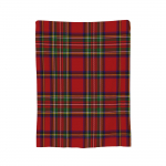 J&otilde;ulupunane Roheline Ruuduline Tartan Ruuduline Tekid Korallfliis Pl&uuml;&uuml;s Tekstiilist Kaunistus Kaasaskantav Visketekk Voodi Reisimiseks Vaip T&uuml;kk 30x40in