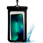 Muvit for Change Housse d'Eau universelle jusqu'&agrave; 6,5 IPX8 Noir