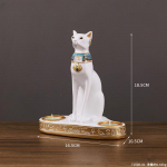 Egiptuse Kassi Kuju K&uuml;&uuml;nlajalg Vintage Kassijumalanna Basteti Figuriin Palve Teek&uuml;&uuml;nla K&uuml;&uuml;nlajalad Kodu Kaunistused Vaik K&auml;sit&ouml;&ouml; kuldne