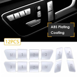 Auto siseukse istme m&auml;luluku nupud trimmikatete kleebised sobivad Mercedes Benz CE klassi W204 W212 autole Door Unlock Button
