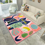 Kunstkassi vaip Lemmikloomas&otilde;bralik elutuppa Kodu kaunistus Libisemisvastane diivani k&otilde;rvale Armsad matid Magamistuba Suur ala Garderoobivaip Tapis 80x120cm white