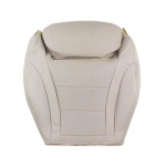 Juhi p&otilde;hja nahast istmekate Mercedes Benz C-klassile 2015- Sedaan Must Beige-Driver Bottom（Fro white