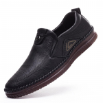 Meeste nahast jalatsid Klassikalised slip-on lamedad jalatsid Suvised vabaajajalatsid Pehme tallaga meeste tossud Mokassiinist jalap&uuml;ksid meestele Uus 44
