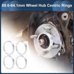 OD 696mm to ID 641mm Car Wheel Hub Centric Rings Aluminium Alloy 4 Pcs