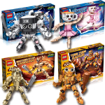 Ninja Mech Kohvi Cappuccino Ehitusklotside Komplekt Tung Tung Tung Sahur Tralalero Tralala Haikala M&auml;nguasjad Laste M&auml;nguasi T&auml;iskasvanu Kingitus gray