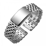 316L Sirge Otsaga Roostevabast Terasest Rihm Kiirvabastusega Metallist Kellarihm 20mm 22mm Tugev Pandlaga K&auml;ev&otilde;ru Seiko jaoks Jubilee jaoks 20mm h&otilde;be