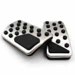 Car pedals suitable for Jeep Compass modified accelerator, brake, rest area, anti-skid pedal accessories 2 PC