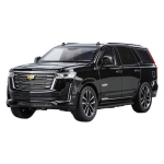 1/24 Cadillac Escalade MAASTUR Sulamist Auto Mudel Diecasts Metall Maastikuautod Auto Mudel Simulatsioonheli ja Valgusega Kogumine M&auml;nguasi Kingitus must
