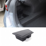 For BMW 5 Series G60 2024 ABS Black Car Rear trunk Side Storage Box Multi functional Storage Box Car Interior Accessories Left