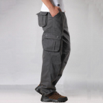 Meeste kandep&uuml;ksid vabaaja mitme taskuga p&uuml;ksid, meeste vabad &uuml;ler&otilde;ivad, puuvillased armee sirged p&uuml;ksid, pikad p&uuml;ksid, meeste riided 8XL hall