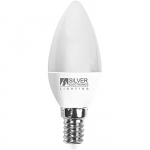 SILVER ELECTRONICS 971614 Pirnid, 5000 K, E14, 6 W, Valge valge