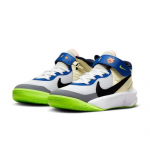 Nike Team Hustle D10 FlyEase Low Valge Mitmev&auml;rviline - FB1395-101 EU 38.5 valge