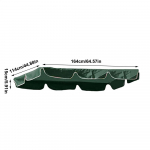 V&auml;lissvingi varikatus Asendus Veekindel Varjualuse Varikatus V&auml;lis P&auml;ikesekaitse Kate Vihmakindel UV-kindel Varikatuse &Uuml;laosa