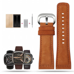 Ehtsast nahast kellarihm sevenfriday meeste kellarihmale Q203 M203 P1 P2 S2 M2 Q2 03 01 02 Pruun sinine lehmanahk 28mm 28mm