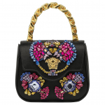 Versace La Medusa Minikott Must/Kuldne Naiste Kotid 1003016-1A04293-1B00V Basic Set (Bag+Dust Bag)